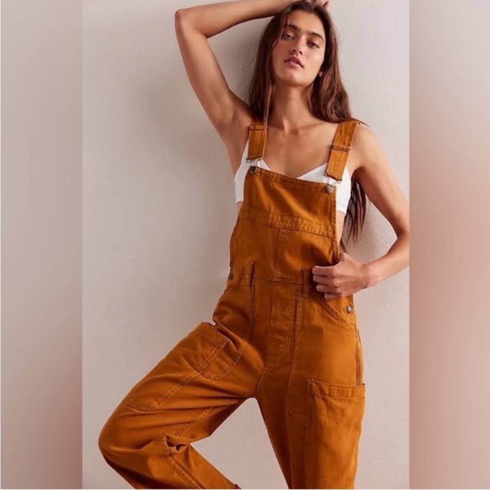 We The Free Way Back Dungarees Overalls - Picture 2 of 3